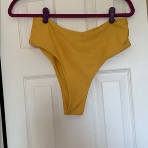 Mustard swimsuit